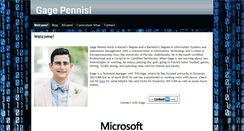 Desktop Screenshot of gagepennisi.com